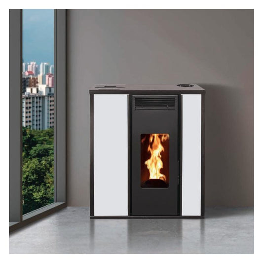 Estufa de pellets estanca - INTERSTOVES Tessa Concentric 10 kW